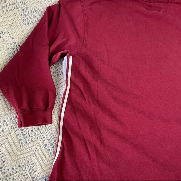 Vintage Abercrombie & Fitch Y2K XL Embroidered Logo T Shirt Preppy Long Sleeved - Picture 5 of 9